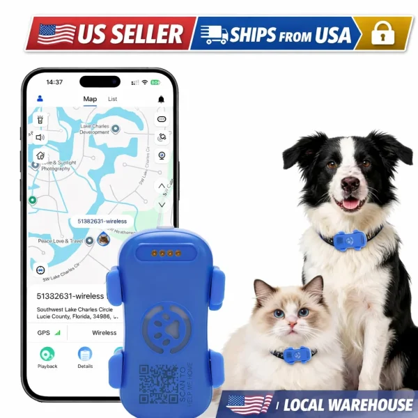4G GPS Tracker for Dogs, Cats