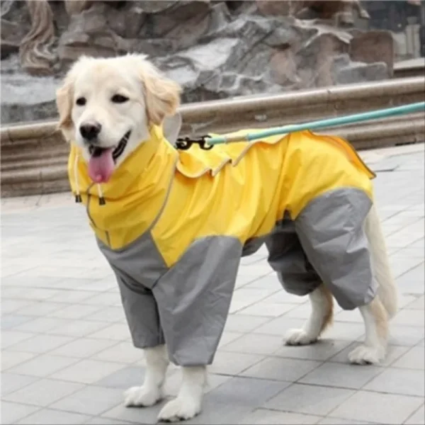 Large Dog Raincoat Clothes