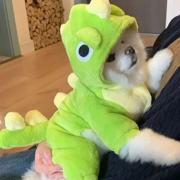 New Small Dinosaur Transforming Dog